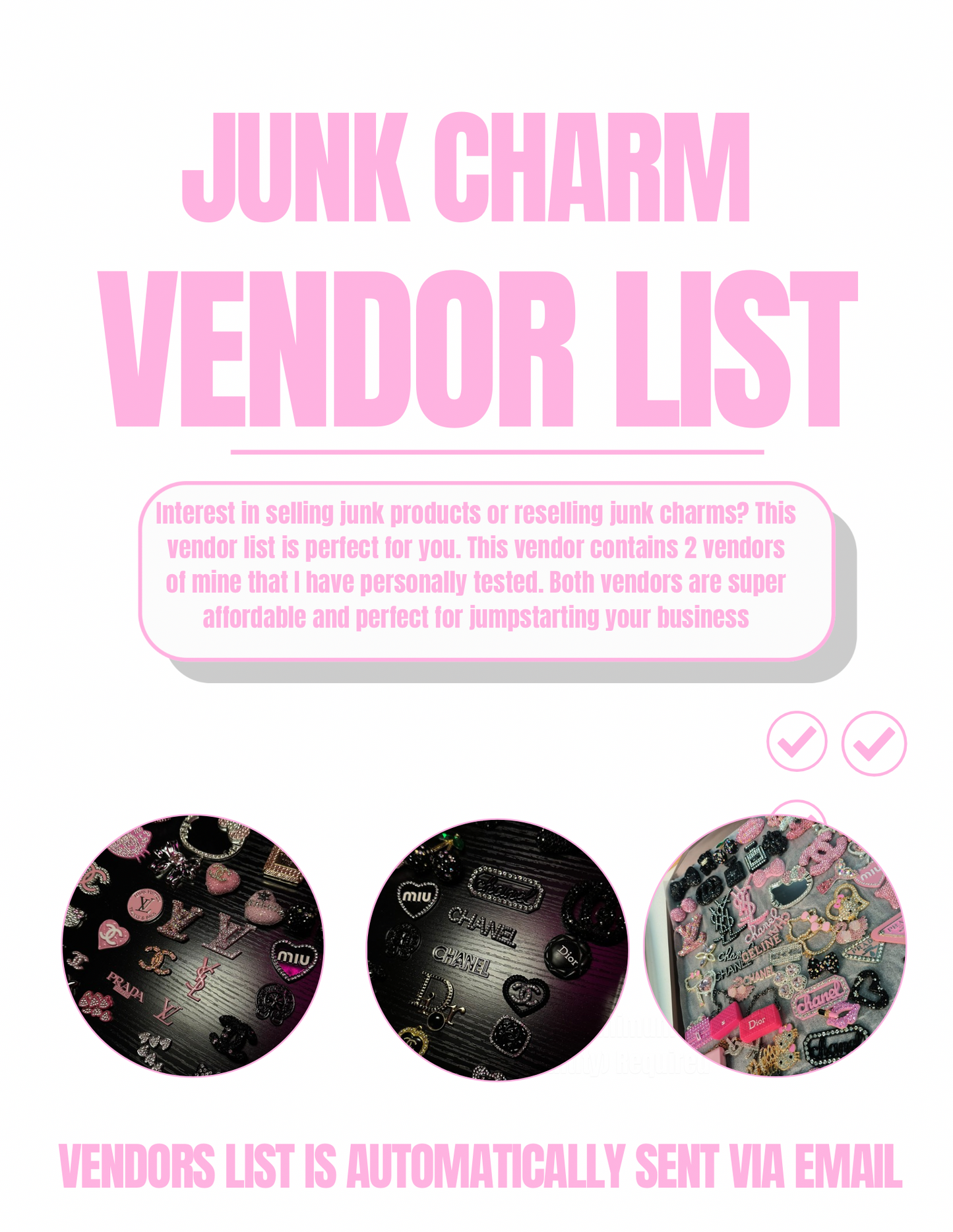 Junk charm vendor