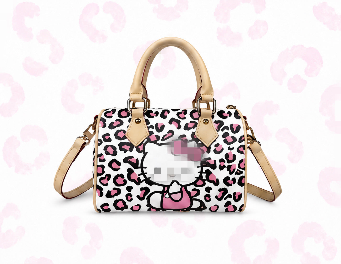 NEW HK WHITE & PINK SPEEDY