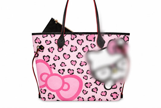 HK Leopard Tote Bag (preorder)