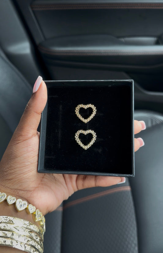 Gold Rolex Heart Ring