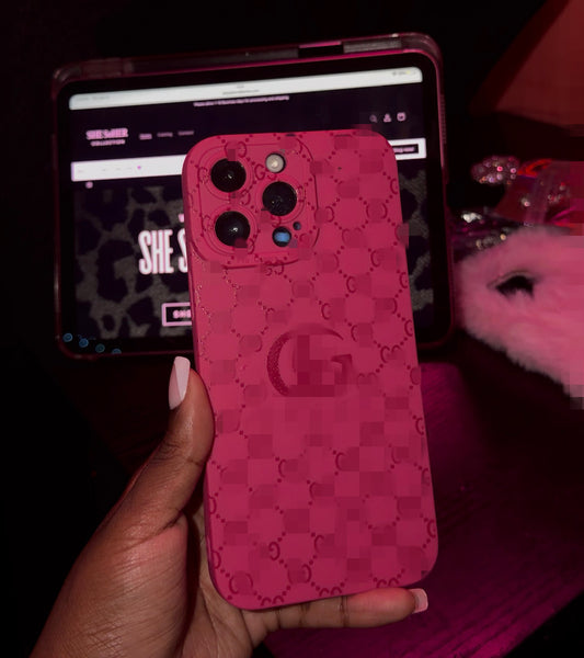 Pink GG Phone Case